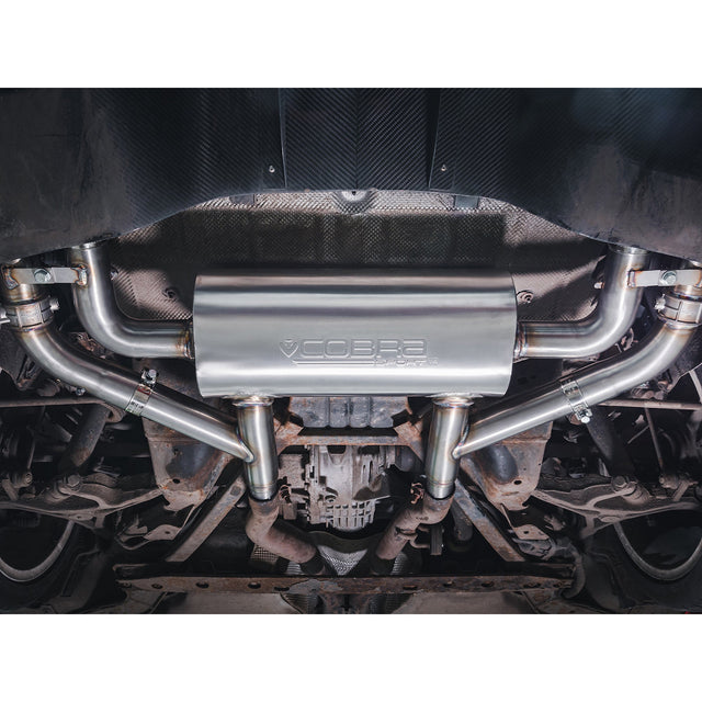 Línea de escape "Catback" sin resonador para Jaguar F-Type V8 (14-20)