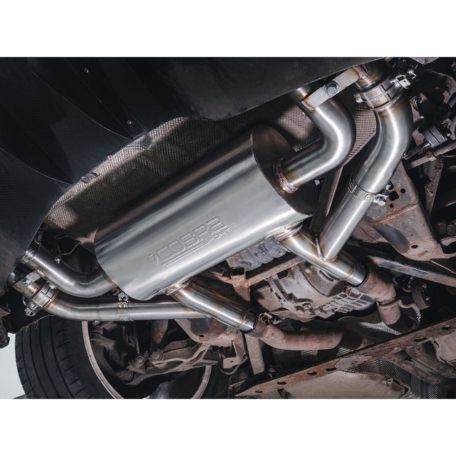 Línea de escape "Catback" sin resonador para Jaguar F-Type V8 (14-20)