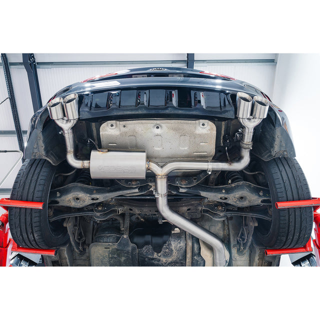 Línea de escape "Catback" con válvula de salida cuádruple para KIA Ceed GT (modelos GPF 2018-2021).