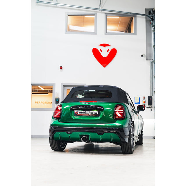 Línea de Escape "Catback" Secundaria con Válvula para Mini (Mk4) JCW (F66/F67) Cat-Back