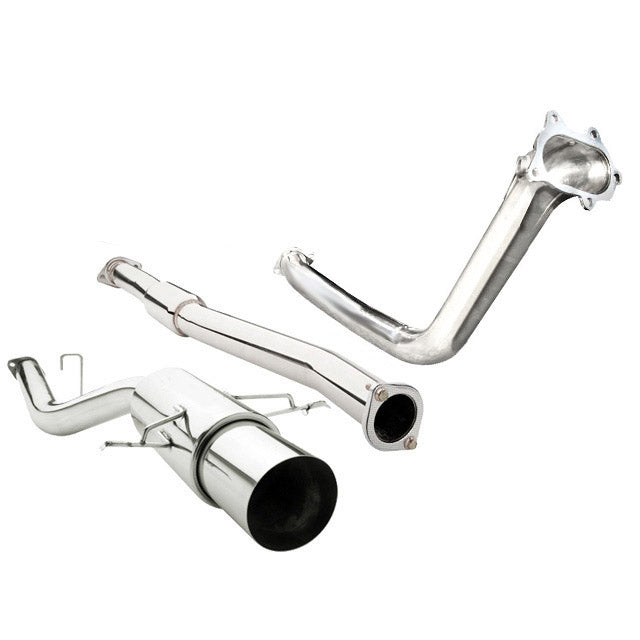 Línea de Escape "Turboback" de 3" Race para Subaru Impreza WRX / STI Turbo (01-07)