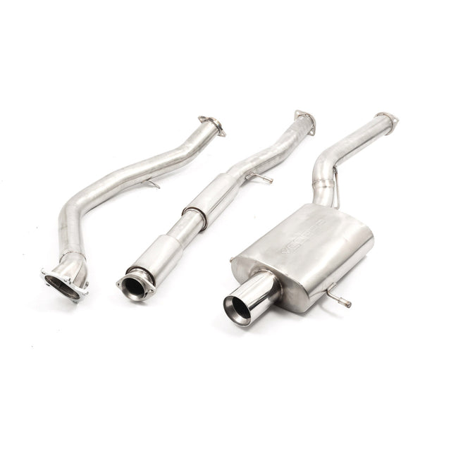 Línea de escape "Turboback" de 3" Track para Subaru Impreza Turbo (93-00)