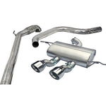 Línea de escape "Turboback" para Seat Leon Cupra R MK2 1P 2.0 T FSI (10-12)