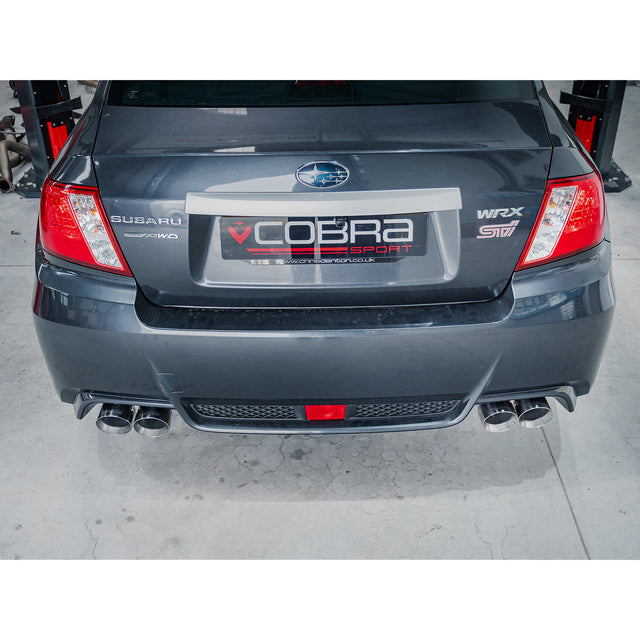 Línea de Escape "Turboback" para Subaru WRX STI 2.5 Sedán (10-13)