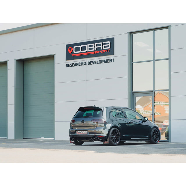 Línea de Escape "Turboback" Estilo Quad de Salida para VW Golf GTI (MK7) 2.0 TSI (5G) (12-17)