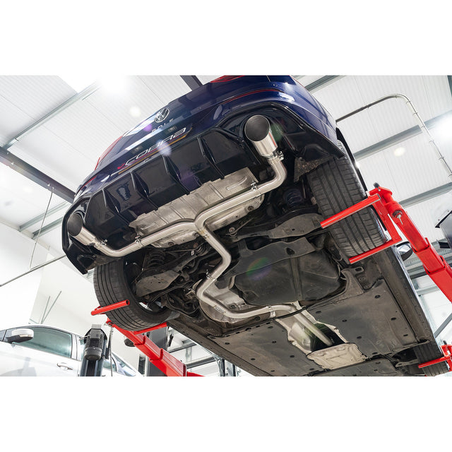Línea de Escape "GPF back" Venom Race Estilo GTI Doble Salida para VW Golf R-Line (Mk8) 1.5 TSI (20>)
