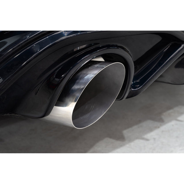 Silenciador de escape "Axleback" estilo Race GTI doble salida para VW Golf R-Line (Mk8) 1.5 TSI (20>)