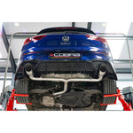 Silenciador de escape "Axleback" estilo Race GTI doble salida para VW Golf R-Line (Mk8) 1.5 TSI (20>)