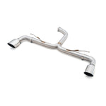 Silenciador de escape "Axleback" estilo Race GTI doble salida para VW Golf R-Line (Mk8) 1.5 TSI (20>)