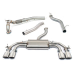Línea de Escape "Turboback" con Válvula para VW Golf R (MK8) 2.0 TSI (21>)