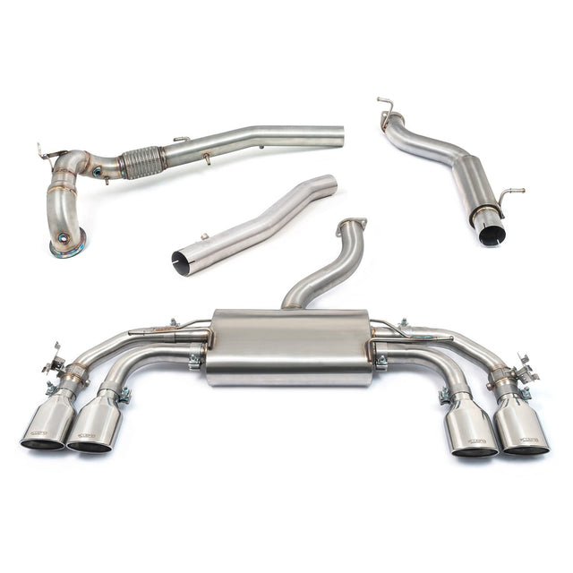 Línea de Escape "Turboback" con Válvula para VW Golf R (MK8) 2.0 TSI (21>)