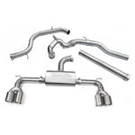 Línea de Escape "Turboback" Estilo Quad de Salida para VW Golf GTI (MK7) 2.0 TSI (5G) (12-17)