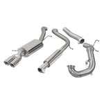 Línea de escape "Turboback" para VW Polo GTI (6C) 1.8 TSI (15-17)