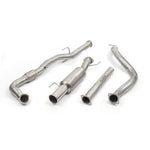 Línea de escape "Turboback" para Opel Corsa D 1.6 SRI (07-09)