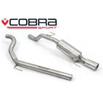 Línea de escape "Catback" para Opel Corsa D 1.6 SRI (10-14)