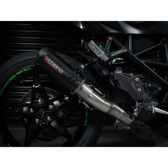 Medio Sistema de Escape para Kawasaki Ninja H2 SX / SE (2015-21)
