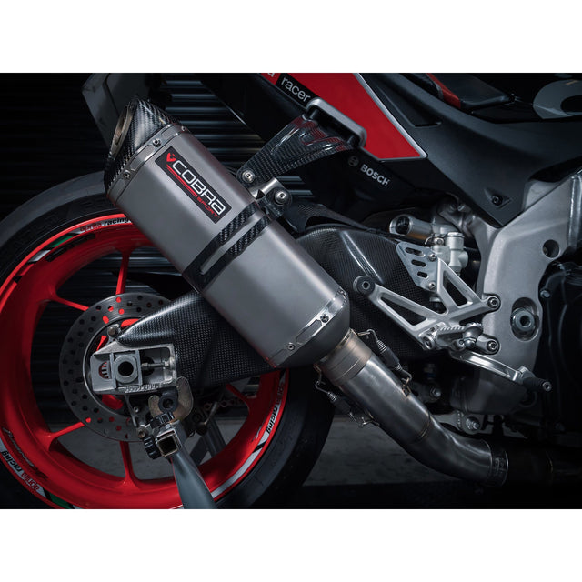 Medio sistema de escape para Aprilia Tuono V4 1100 RR (2017-20)