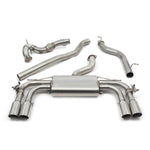Línea de Escape "Turboback" con Válvula para Audi S3 (8V) Sedán (13-18)
