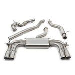Línea de escape "Turboback" con válvula para Audi S3 (8V) 5 Puertas Sportback (13-18)