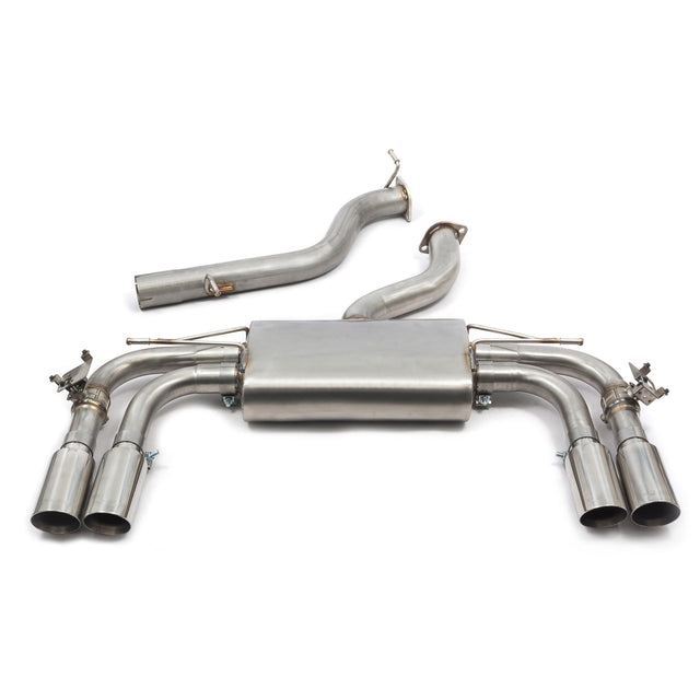 Línea de escape "Catback" con válvula para Audi S3 (8V) 3 puertas (13-17)