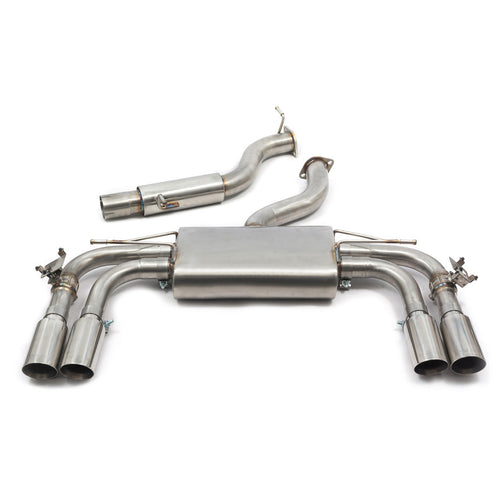 Línea de escape "Catback" con válvula para Audi S3 (8V) 3 puertas (13-17)
