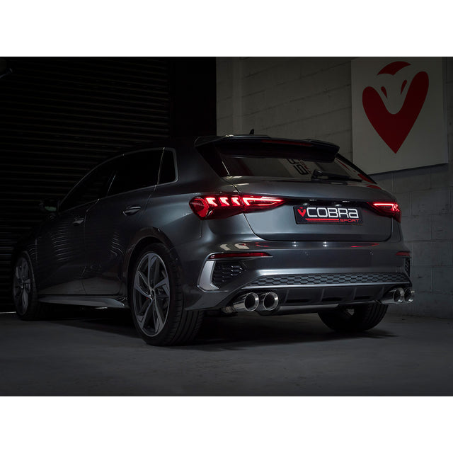Línea de Escape "Turboback" con Válvula para Audi S3 (8Y) 5 Puertas Sportback