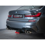 Línea de escape "Axleback" Venom salida cuádruple BMW 330E (G21) Touring (19>)