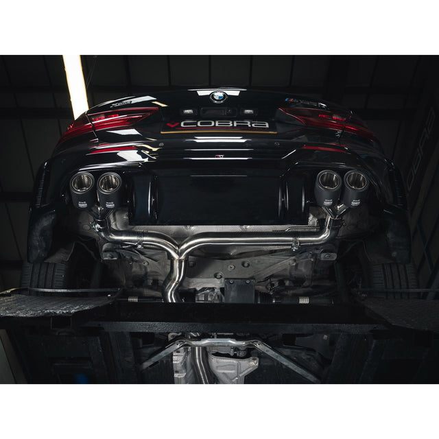 Línea de Escape "Turboback" Venom Race Estilo M3 Cuádruple Salida para BMW M135i (F40)