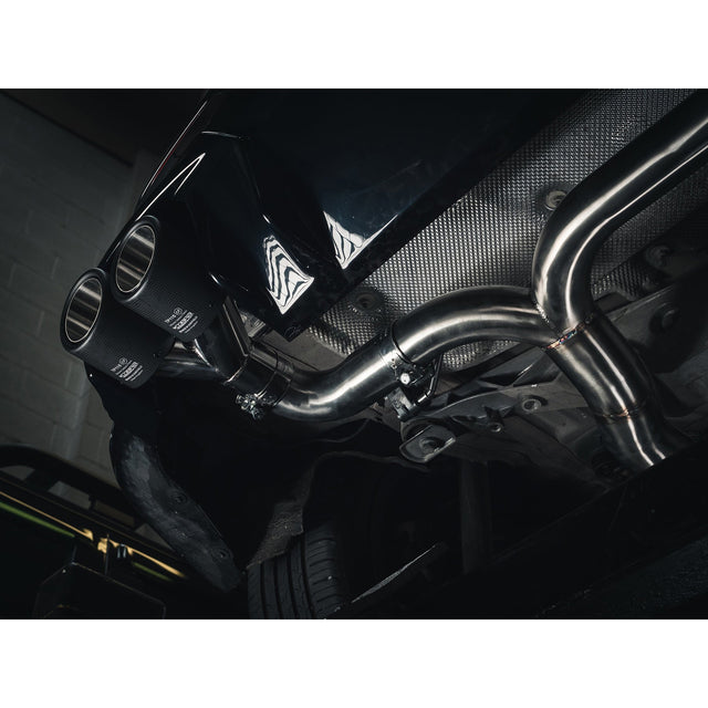 Línea de Escape "GPFback" Race Cuádruple Salida Estilo M3 sin Válvula para BMW M135i (F40)