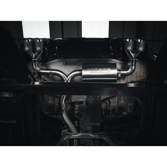 Línea de Escape "Catback" M3 Estilo Cuádruple Salida para BMW M135i (F40)