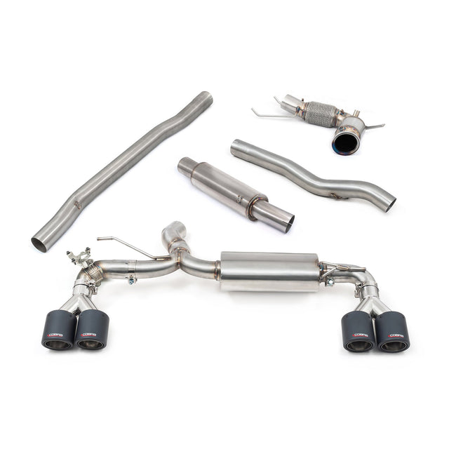 Línea de Escape "Turboback" Estilo M3 con Cuatro Salidas para BMW M135i (F40)
