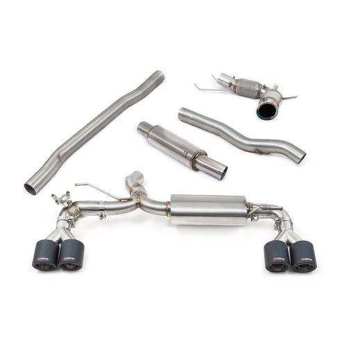 Línea de Escape "Turboback" Estilo M3 con Cuatro Salidas para BMW M135i (F40)