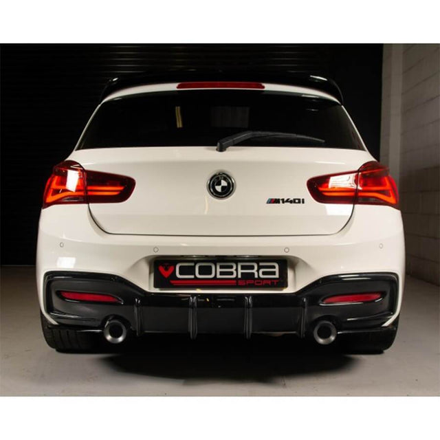 Puntas de escape 3.5" estilo M Performance para BMW M235I Cabriolet (F23)