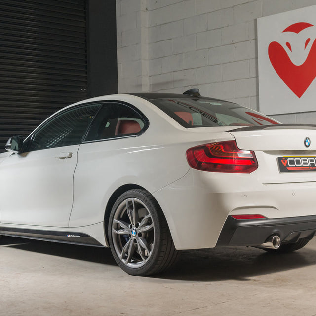Silenciador trasero de escape hacia el montaje Cobra para BMW M240i (F22 / F23) (16-21)
