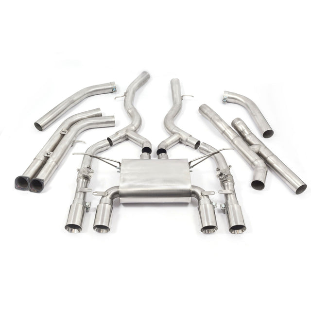 BMW M4 (F82) Primary Cat Back Valved Cobra Sport Exhaust - BM104