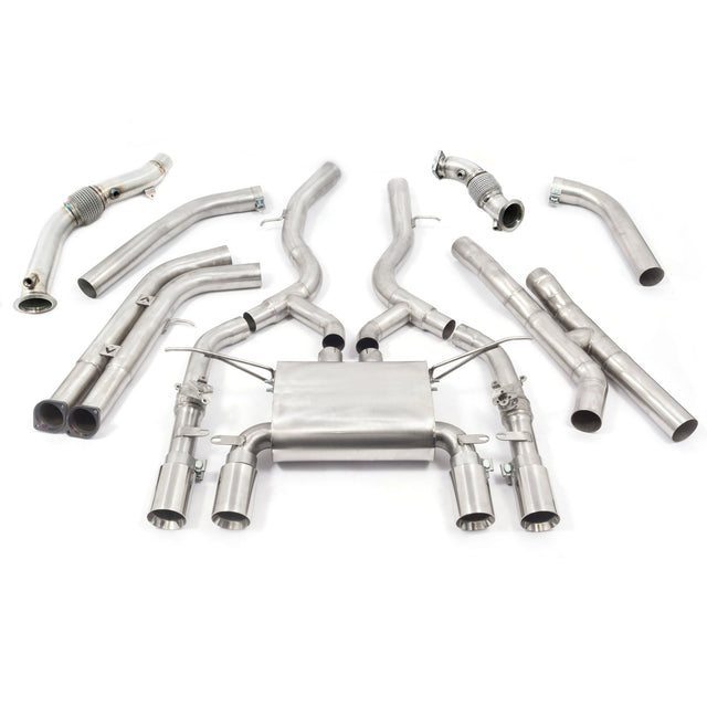 Línea de Escape "Turboback" de 3" con Válvula para BMW M4 (F82)
