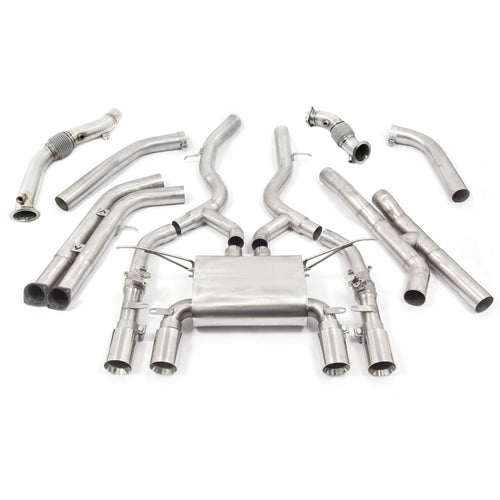 Línea de Escape "Turboback" de 3" con Válvula para BMW M4 (F82)