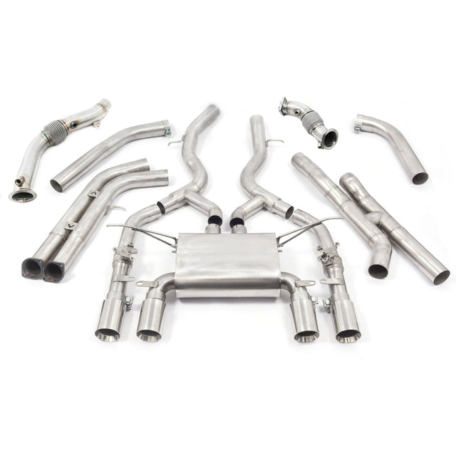 Línea de escape "Turboback" de 3" con válvula para BMW M3 (F80)