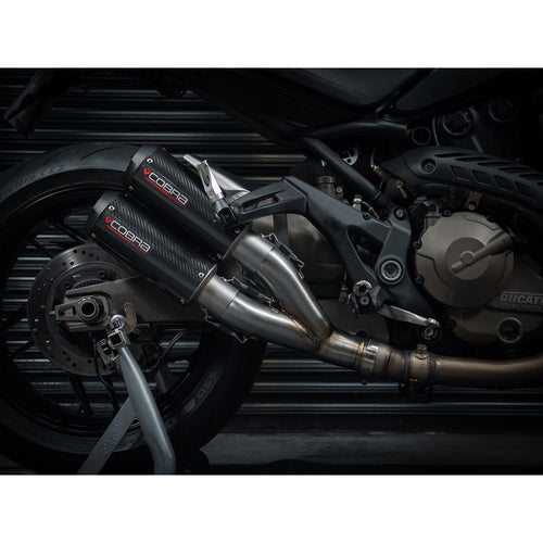 Medio sistema de escape para Ducati Monster 821 (2014-17)