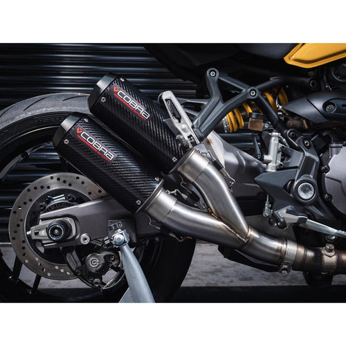 Medio sistema de escape para Ducati Monster 821 (2018-20)