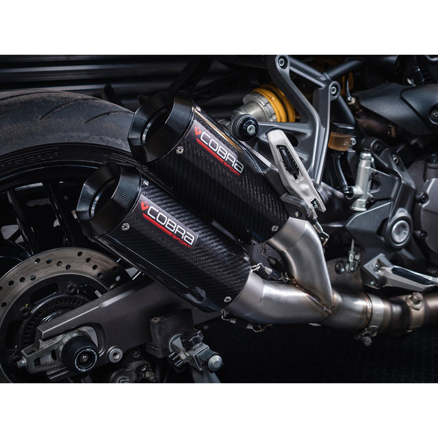 Medio sistema de escape para Ducati Monster 821 (2018-20)