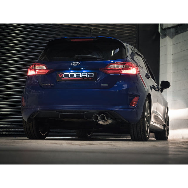 Línea de Escape "Catback" Estilo ST Doble Salida para Ford Fiesta (MK8) 1.0L EcoBoost ST-Line