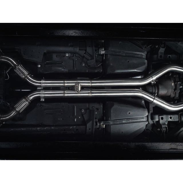 Línea de Escape "Catback" de 3" sin Válvula para Ford Mustang 5.0 V8 GT Fastback (2015-18)