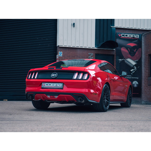 Silenciador de Escape Trasero "Axleback" 2.5" para Ford Mustang 5.0 V8 GT (2015-18)