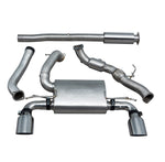 Ford Focus RS (MK3) Non Valved Resonated Turbo Back Exhaust with Sports Cat