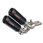Medio sistema de escape para Honda CB1000R (2008-17)