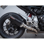 Sistema de escape Slip-On para Honda CB1000R (2018-20)