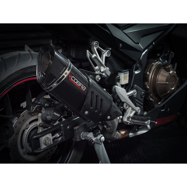Semilínea de escape para Honda CBR500R (2019-23)