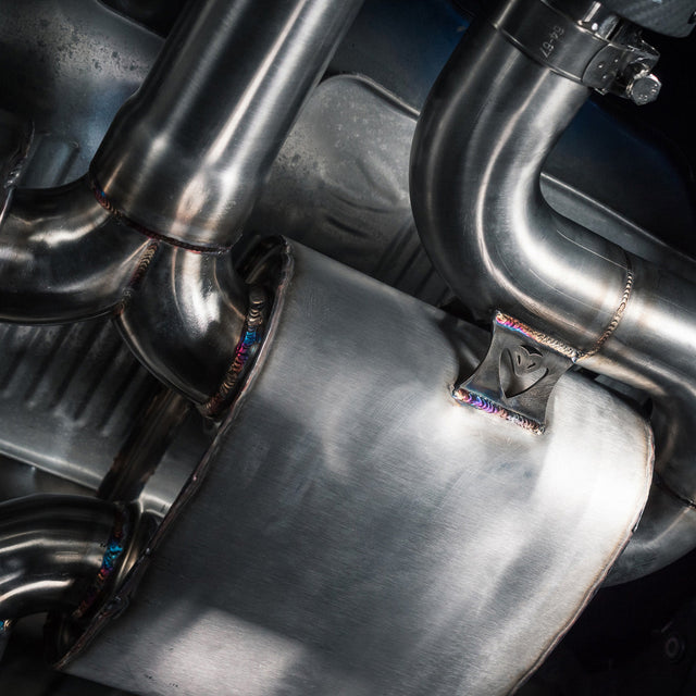 Sistema de escape "Catback" para Honda Civic Type R (FK8) RHD Pre-GPF