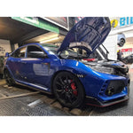 Línea de Escape "Turboback" para Honda Civic Type R (FK8) RHD (pre-GPF)